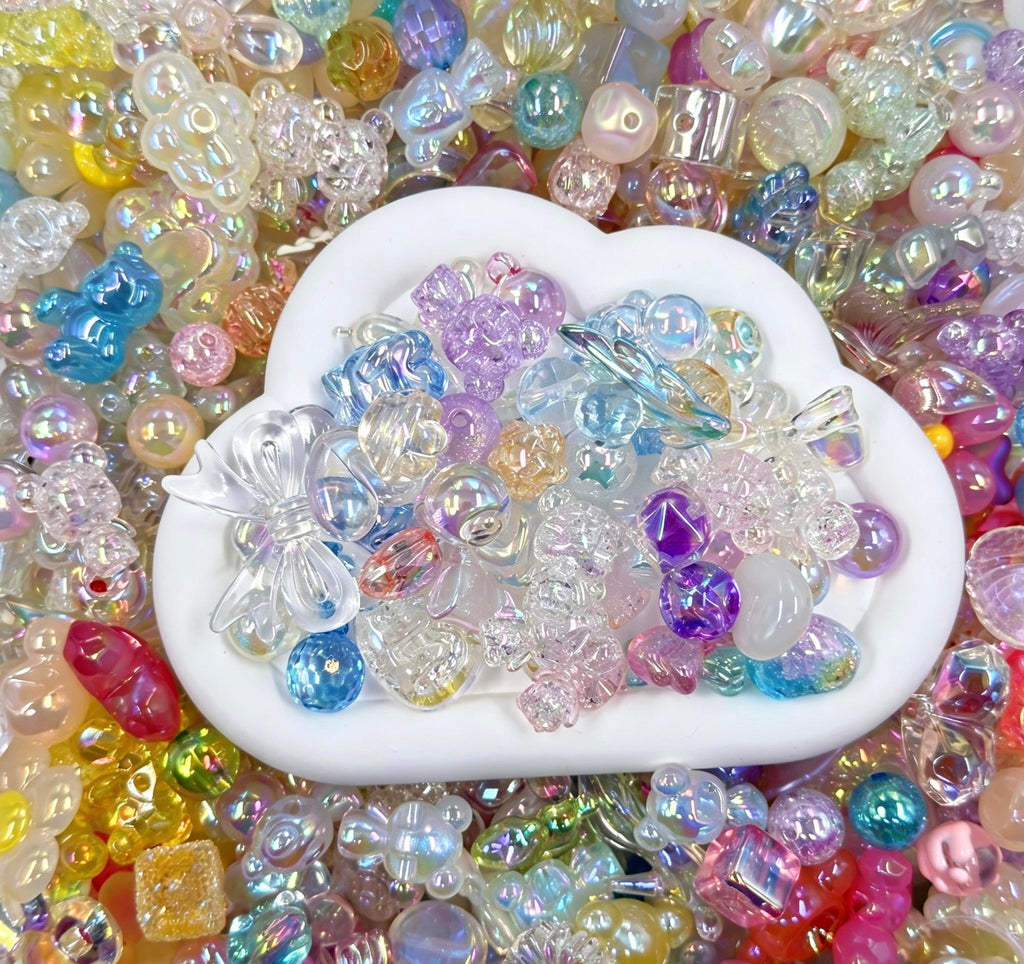 Resin beads, heavy-duty bead mix, available for on-site selection, DIY bead mixing