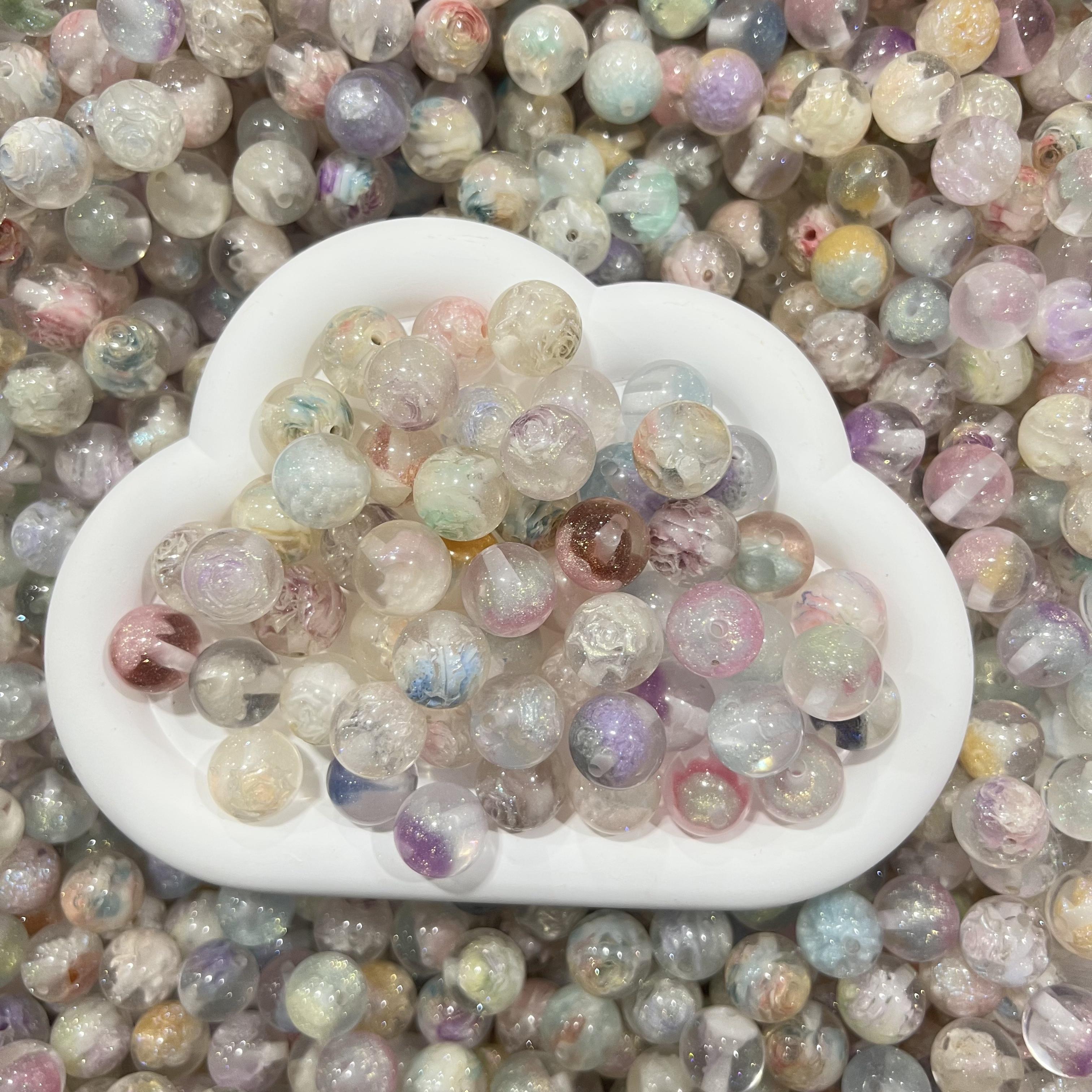 Resin beads, heavy-duty bead mix, available for on-site selection, DIY bead mixing
